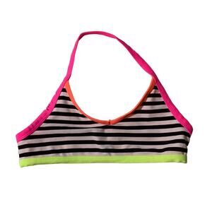 The Children’s Place Neon and Striped Swim Top L